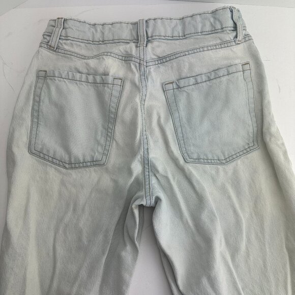 Wild Fable Women's High-Rise 90s Relaxed Straight Dad Jeans Size 2 Light Blue - Picture 6 of 7